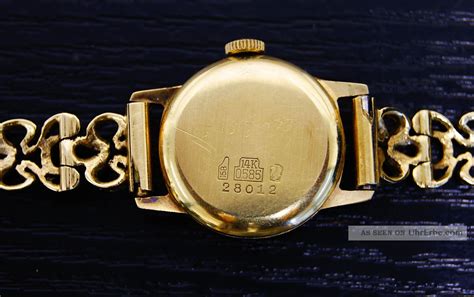 rolex damenuhr gold 585